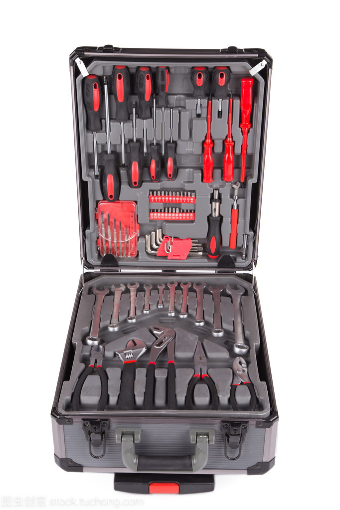 灰色的工具箱 實用與美觀的五金工具伴侶